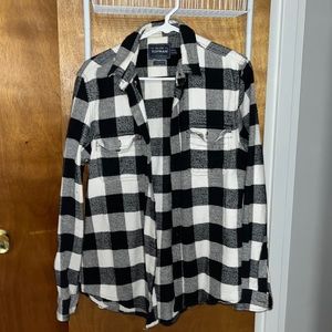 White and Black Flannel